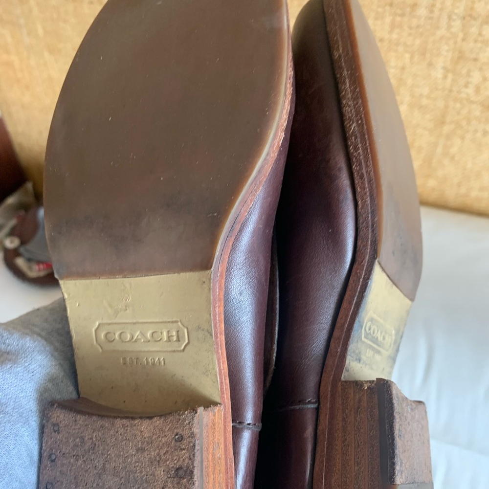 COACH est.1941 Leather Boots.,Leather inside, Jordan 6 1/2 B.Good used Condition - Picture 3 of 12